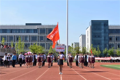 2020年山东铝业职业学院中职部春季运动会拉开帷幕