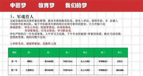 阳谷军校职教中心----一个让孩子成人成才的职业学校