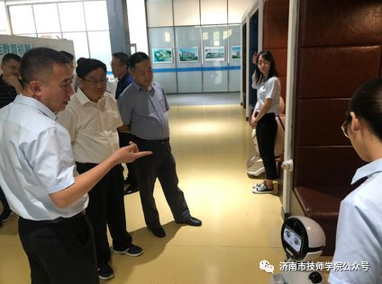 济南市技师学院杜喜亮院长到创泽智能机器人进行调研