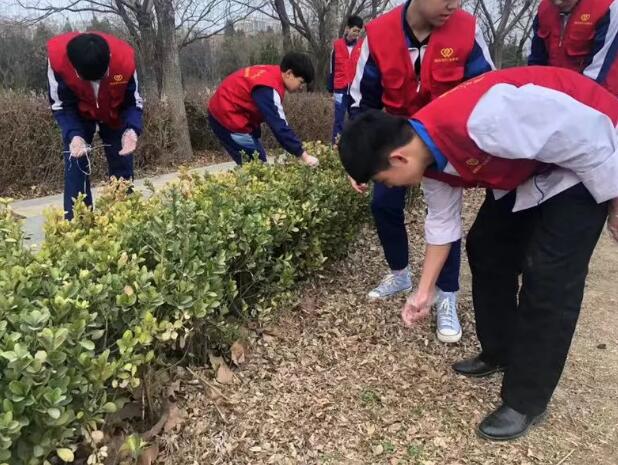 雷锋日 我们在行动|山东蓝海职业学校雷锋活动月拉开帷幕