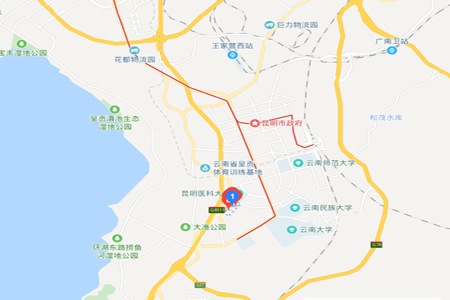  2020年云南中医学院地址及乘车路线