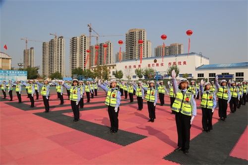 军训阅兵展风采，飒爽英姿致青春——金盾司法学校“庆祝建国71周年暨2021年校阅式”大会隆重举行