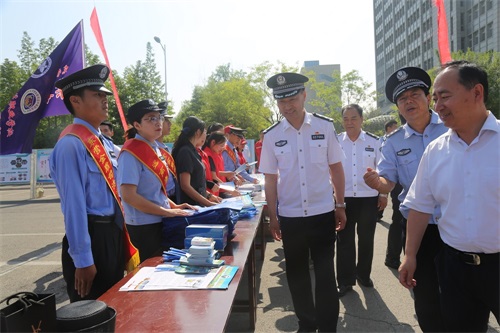 黄河奔流不息 禁毒一刻不止 山东东营金盾司法学校参加东营国际禁毒日活动