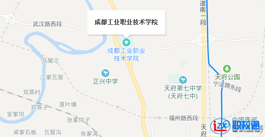 成都市工业职业技术学校地址及乘车路线