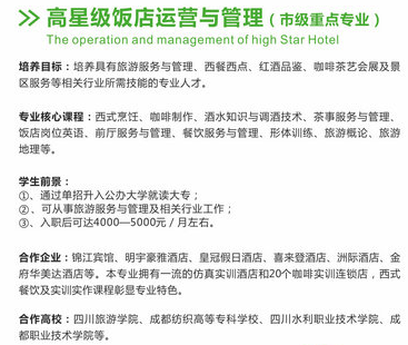 四川省成都市青苏职业中学校开设哪些专业？