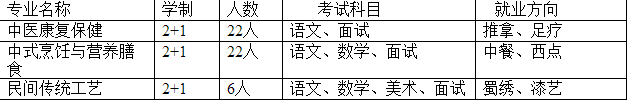  成都市特殊教育中等职业技术学校开设哪些专业？